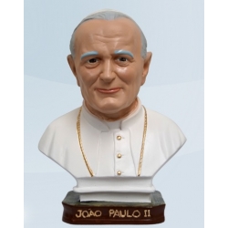 João Paulo II (busto). 20 cm