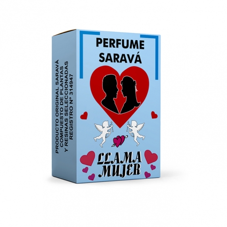 Perfume Saravá llama mujer