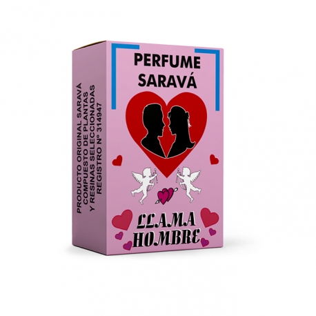 Perfume Saravá llama hombre